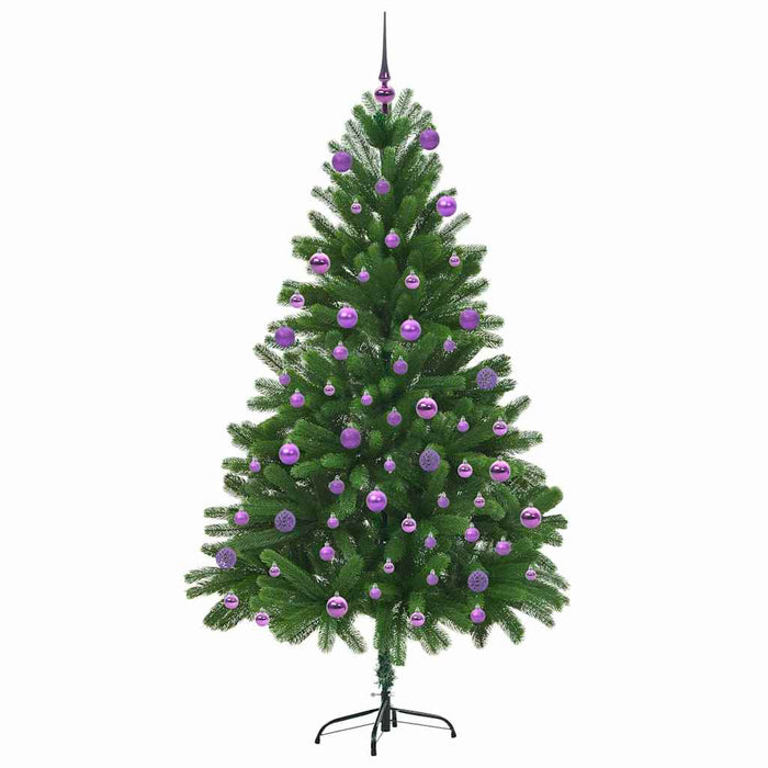 Brad de Crăciun cu 300 LED cu suport Verde 180 cm PE - WALTI WALTI
