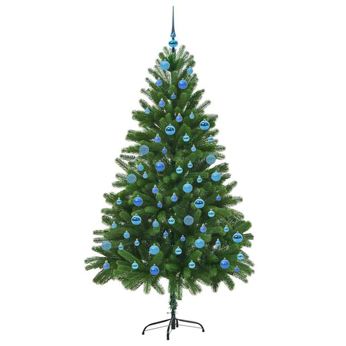 Brad de Crăciun cu 300 LED cu suport Verde 180 cm PE - WALTI WALTI
