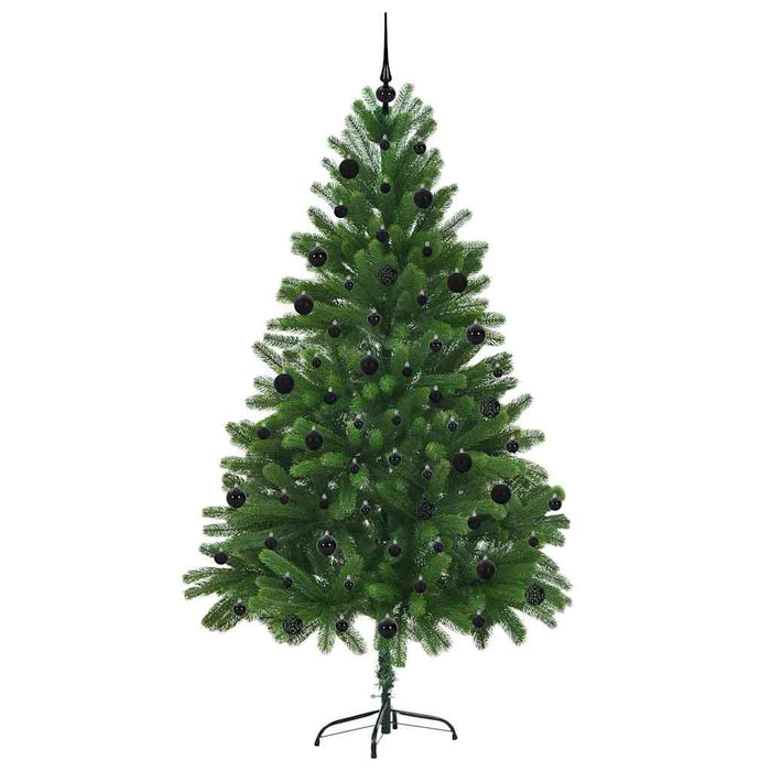 Brad de Crăciun cu 300 LED cu suport Verde 210 cm PE - WALTI WALTI