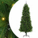 Brad de Crăciun cu 300 LED cu suport Verde 240 cm PE - WALTI WALTI