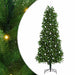Brad de Crăciun cu 300 LED cu suport Verde 240 cm PE - WALTI WALTI