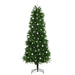 Brad de Crăciun cu 300 LED cu suport Verde 240 cm PE - WALTI WALTI