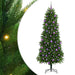 Brad de Crăciun cu 300 LED cu suport Verde 240 cm PE - WALTI WALTI