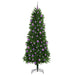 Brad de Crăciun cu 300 LED cu suport Verde 240 cm PE - WALTI WALTI