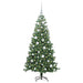 Brad de Crăciun cu 150 LED cu suport Verde 120 cm PVC - WALTI WALTI