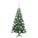 Brad de Crăciun cu 150 LED cu suport Verde 120 cm PVC - WALTI WALTI