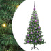 Brad de Crăciun cu 150 LED cu suport Verde 120 cm PVC - WALTI WALTI