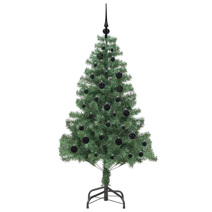 Brad de Crăciun cu 150 LED cu suport Verde 150 cm PVC - WALTI WALTI