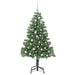 Brad de Crăciun cu 150 LED cu suport Verde 150 cm PVC - WALTI WALTI