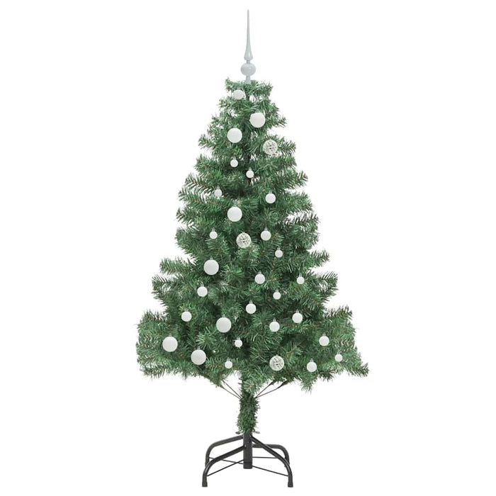 Brad de Crăciun cu 150 LED cu suport Verde 150 cm PVC - WALTI WALTI