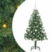 Brad de Crăciun cu 150 LED cu suport Verde 150 cm PVC - WALTI WALTI