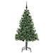 Brad de Crăciun cu 300 LED cu suport Verde 180 cm PVC - WALTI WALTI