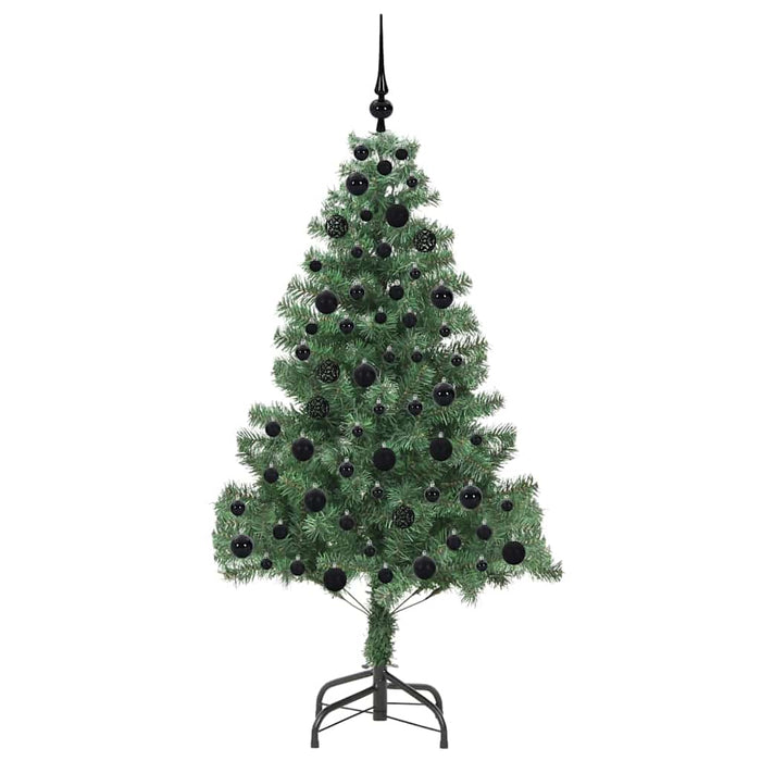 Brad de Crăciun cu 300 LED cu suport Verde 180 cm PVC - WALTI WALTI