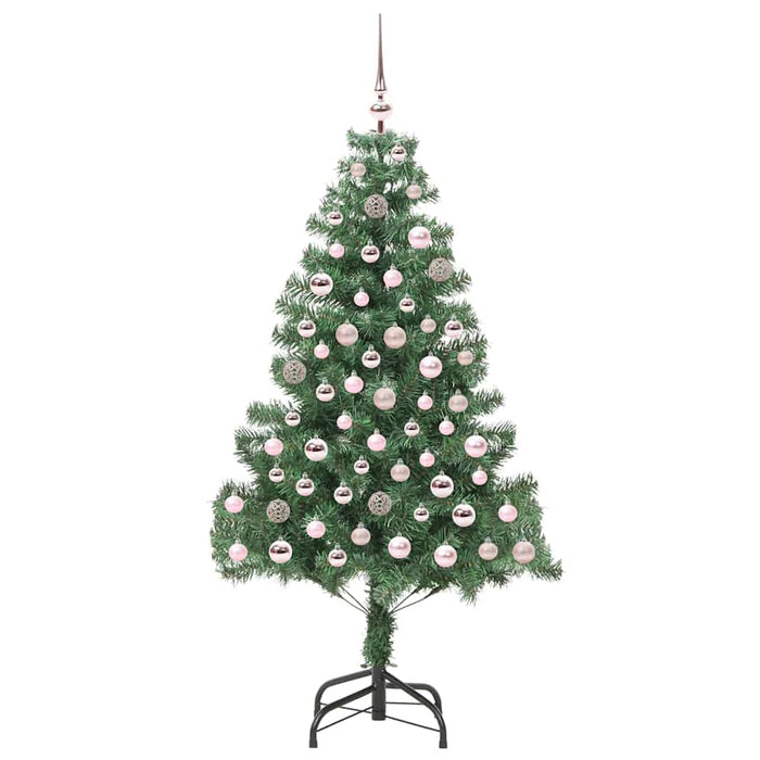 Brad de Crăciun cu 300 LED cu suport Verde 180 cm PVC - WALTI WALTI
