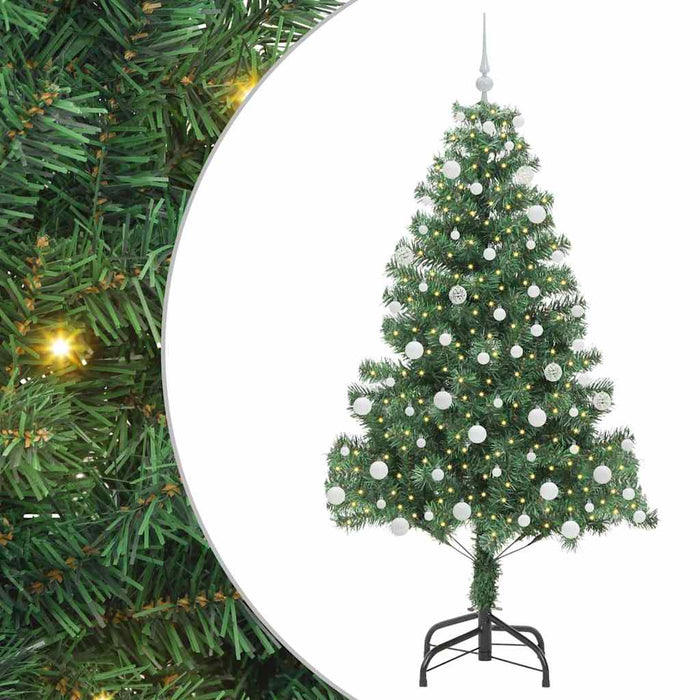 Brad de Crăciun cu 300 LED cu suport Verde 180 cm PVC - WALTI WALTI