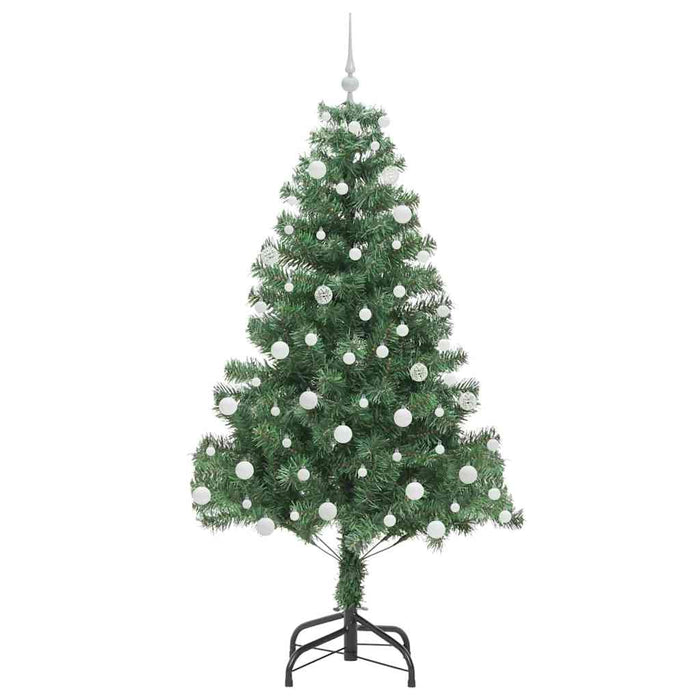 Brad de Crăciun cu 300 LED cu suport Verde 180 cm PVC - WALTI WALTI
