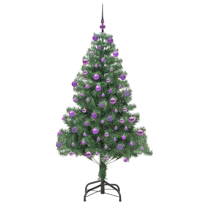 Brad de Crăciun cu 300 LED cu suport Verde 180 cm PVC - WALTI WALTI
