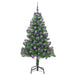 Brad de Crăciun cu 300 LED cu suport Verde 180 cm PVC - WALTI WALTI