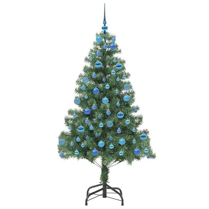 Brad de Crăciun cu 300 LED cu suport Verde 180 cm PVC - WALTI WALTI