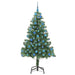Brad de Crăciun cu 300 LED cu suport Verde 180 cm PVC - WALTI WALTI