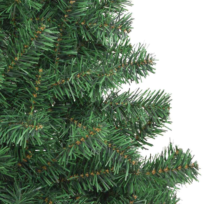 Brad de Crăciun cu 300 LED cu suport Verde 210 cm PVC - WALTI WALTI