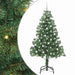 Brad de Crăciun cu 300 LED cu suport Verde 210 cm PVC - WALTI WALTI