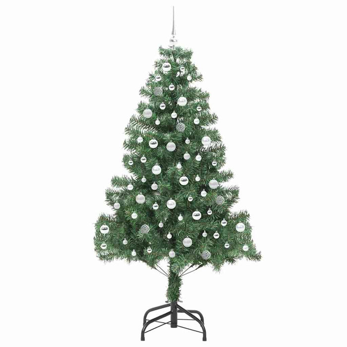 Brad de Crăciun cu 300 LED cu suport Verde 210 cm PVC - WALTI WALTI