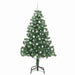 Brad de Crăciun cu 300 LED cu suport Verde 210 cm PVC - WALTI WALTI