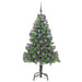 Brad de Crăciun cu 300 LED cu suport Verde 210 cm PVC - WALTI WALTI