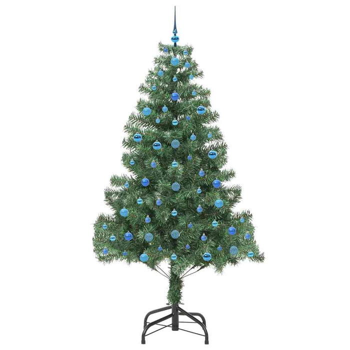 Brad de Crăciun cu 300 LED cu suport Verde 210 cm PVC - WALTI WALTI