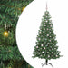 Brad de Crăciun cu 300 LED cu suport Verde 240 cm PVC - WALTI WALTI