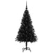 Brad de Crăciun cu 150 LED cu suport Negru 120 cm PVC - WALTI WALTI