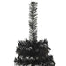 Brazi artificiali de Crăciun Negru 180 cm PVC - WALTI WALTI