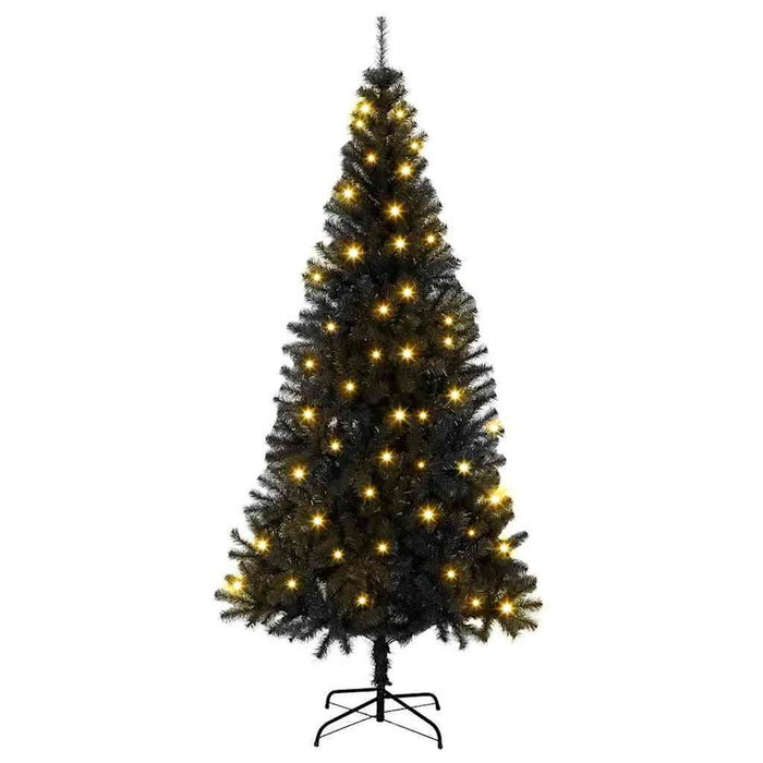 Brazi artificiali de Crăciun Negru 180 cm PVC - WALTI WALTI