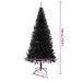 Brazi artificiali de Crăciun Negru 180 cm PVC - WALTI WALTI