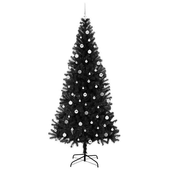 Brad de Crăciun Negru 240 cm PVC WALTI