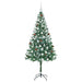 Brad de Crăciun artificial cu 300 LED Verde 180 cm PVC și Oțel - WALTI WALTI
