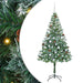 Brad de Crăciun artificial cu 300 LED Verde 180 cm PVC și Oțel - WALTI WALTI