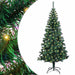 Pom de Crăciun artificial pre-iluminat cu 150 LED Verde 120 cm - WALTI WALTI