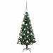 Pom de Crăciun artificial pre-iluminat cu 150 LED Verde 120 cm - WALTI WALTI