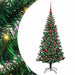 Pom de Crăciun artificial pre-iluminat cu 150 LED Verde 120 cm - WALTI WALTI