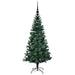 Pom de Crăciun artificial pre-iluminat cu 150 LED Verde 120 cm - WALTI WALTI