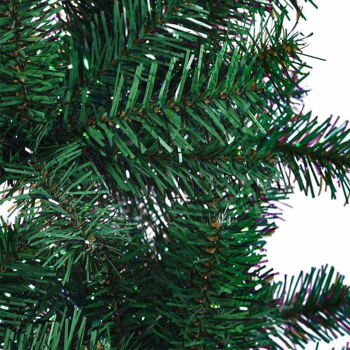 Pom de Crăciun artificial pre-iluminat cu 150 LED Verde 120 cm - WALTI WALTI