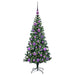 Pom de Crăciun artificial pre-iluminat cu 150 LED Verde 120 cm - WALTI WALTI
