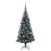 Pom de Crăciun artificial pre-iluminat cu 150 LED Verde 120 cm - WALTI WALTI