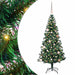 Pom de Crăciun artificial pre-iluminat cu 150 LED Verde 150 cm - WALTI WALTI