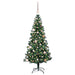 Pom de Crăciun artificial pre-iluminat cu 150 LED Verde 150 cm - WALTI WALTI