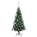 Pom de Crăciun artificial pre-iluminat cu 150 LED Verde 150 cm - WALTI WALTI