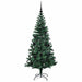 Pom de Crăciun artificial pre-iluminat Verde 150cm PVC și Metal - WALTI WALTI