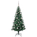 Pom de Crăciun artificial pre-iluminat cu 150 LED Verde 150 cm - WALTI WALTI